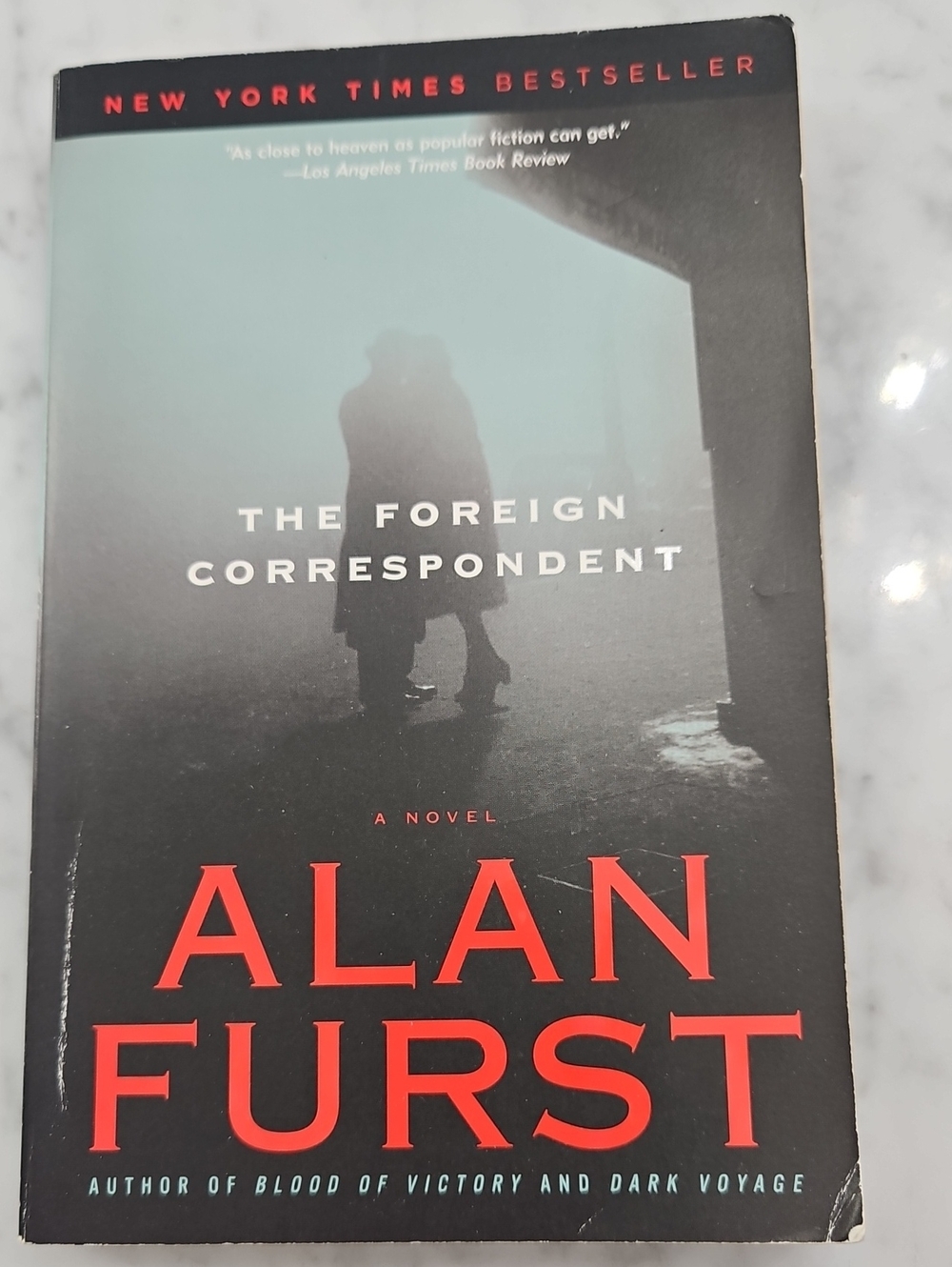 Alan Furst The Foreign Correspondent Paperback - Black and Red